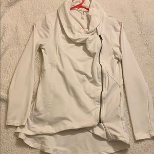 My Beloved... brand white side zip jacket size S